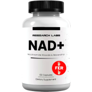 Research Labs NAD Plus Nicotinamide Riboside and Resveratrol 60 Capsules image