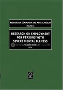 Research on Employment for Persons with Severe Mental Illness image