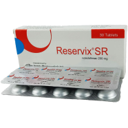 Reservix SR 200 mg 10's Strip Tablet icon