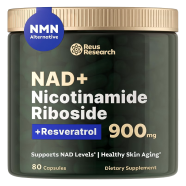 Cata-Kor NAD CORE Liposomal 900mg High Purity NAD Supplement for Anti-Aging Energy - 80 Capsules image
