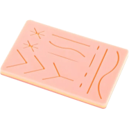 Reusable Surgical Medical Practice Traumatic Simulation Wounds Training Teaching Model Suture Kit Pad Silicone Fake Skin Suture image