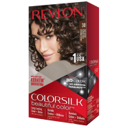 Revlon Colorsilk Beautiful Hair Color – 30 Dark Brown image