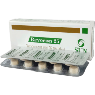 Revocon 25 mg Tablet 10's Strip image