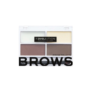 Revolution Relove Colour Cult Brow Palette Dark image