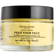 Revolution Skincare X Jake Jamie Coconut, Mango and Chia Seed Radiant Glow Face Mask – 50ml image