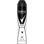 Rexona Invisible Black and White Men Deodorant Spray 200 ml image