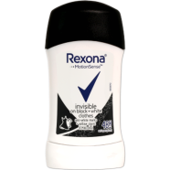 Rexona Invisible On Black White Clothes Deodorant 48H 40 gm image