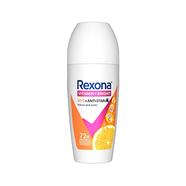 Rexona VITAMIN BRIGHT Roll On Deodorant Vit C Anti-Stain 45ml (Reduces dark marks) image