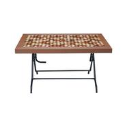 Rfl Caino Dinner Table 6 Seat S/L Print Knot - EB image