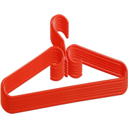 Rfl Coat Hanger 42CM 6 Pcs Set Any Color image