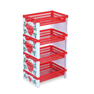 Rfl Crown Rack 4 Step Printed - Red image