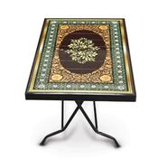 Rfl Deco Classic Table 6 Seat S/L Print Stone - Black - 937047 icon