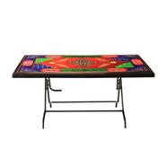 Rfl Deco Table 6 Seat S/L Print Rex - Black image