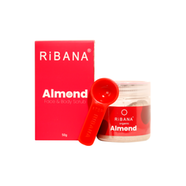 Ribana Almond Face And Body Scrub - 50 gm image