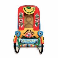 Rickshaw photo frame - Fridge Magnet icon
