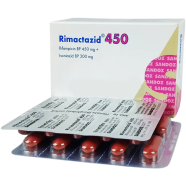 Rimactane 450 mg Tablet 10'S Strip image