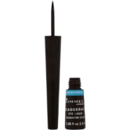 Rimmel Exaggerate Hydrofuge Waterproof Eye Liner Pot- 003 Black image