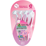 Rivaj Aloe and Vitamin E 2 Blade D. Action Razor 4 pcs image