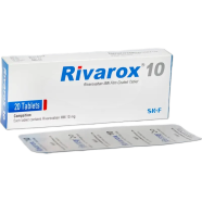 Rivarox 10 mg Tablet 10's Strip image