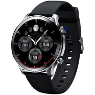 Riversong Motive 9 Pro Bluetooth Calling Smart Watch with AMOLED Display Black image