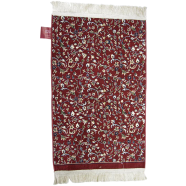 Riyajul Jannah Jaynamaz Maroon 4 mm - Madinah Made Prayer Mat