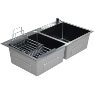 Rizco Senorita 32 Inch NB KC Kitchen Sink 304 Stainless Steel