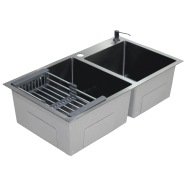 Rizco Stainless Steel Kitchen Sink RKS NB 32 Inch