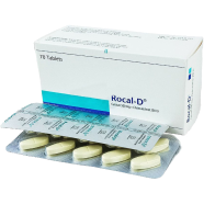 Rocal-D 500 mg 10's Strip Tablet icon