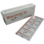 Rocovas 10 mg Tablet 10's Strip image
