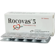Rocovas 5 mg Tablet 10's Strip image