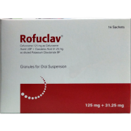 Rofuclav (125 mg, 31.25 mg) Sachet 14's Pack image