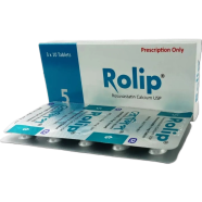 Rolip 5 mg Tablet 10's Strip image