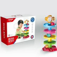 Roll Ball Toy for Kids 5 Layer Ball Drop and Roll Swirling Tower for Baby and Toddler Development Educational Toys (HE0205) image