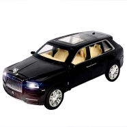 Rolls-Royce Big Metal Toy Car Fully Metal Car Pull Back System Car For Kids (metal_car_rr_bk) Black image