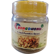 Rongdhonu Premium Fried Pumkin Seed, Vaja Misti Kumra Bij -100gm image
