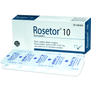 Rosetor 10 mg Tablet 10's Strip image