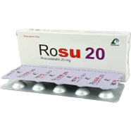 Rosu 20 mg Tablet 10's Strip icon