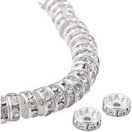 Round Alloy Spacer Beads For Jewelry Diy Assorted Size image