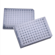 Round Bottom 96 Deep Well Plate, U Shape PCR Plate 1.2 ml - 45394 image