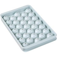 Round Ice Cube Mold – 33 Cavities with Lid for Drinks and Fun Treats image