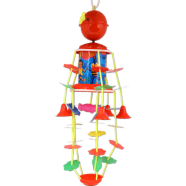 Round Musical And Visual Toy For Newborn Kids Battery Free Easy To Use Durable 1Pcs image