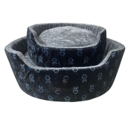 Round Plush Pet Bed Super Soft and Super Warm (L Size) icon