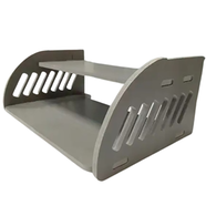 Router Stand – Round Cut New Design-White Colour image