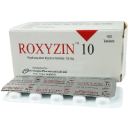 Roxyzin 10mg Tablet 10's Strip image