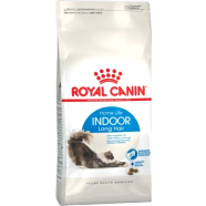 Royal Canin Home life indoor long hair Adult Cat Food | Moderate Calories, Supports Stool Odour Reduction 2kg image