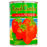 Royal Garden Strawberries In Light Syrup Can 420gm image