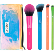 Royal and Langnickel Moda Totally Electric Complete Face Kit - 5pcs image