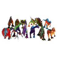 Rubber Dinosaur Dino World Action Figure Toys For Kids (dinosaur_rubber_12pcs) - 12 pcs (6-7 inch) icon