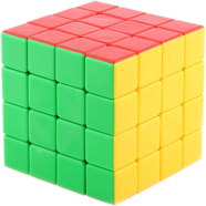 Rubik 4x4x4 Stickerless cube Puzzle Game 4x4 Cube Box image