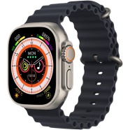 S8 Ultra 4G SIM Supported Android Smart Watch 1GB/16GB – (Body Color-Golden With Double Straps) image